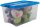 IRIS Ohyama Clear NTB Aufbewahrungsbox 45,0 l transparent, blau 39,5 x 57,5 x 30,5 cm, 1 St.