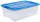 IRIS Ohyama Clear NTB Aufbewahrungsbox 30,0 l transparent, blau 39,5 x 57,5 x 20,5 cm, 1 St.