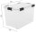 IRIS Ohyama Water Proof Aufbewahrungsbox 70,0 l transparent, schwarz 39,0 x 59,0 x 38,0 cm, 1 St.