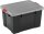 IRIS Ohyama DIY SK-210 Aufbewahrungsbox 21,0 l schwarz, grau, rot 29,7 x 46,0 x 25,7 cm, 1 St.