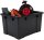 IRIS Ohyama DIY SK-210 Aufbewahrungsbox 21,0 l schwarz, grau, rot 29,7 x 46,0 x 25,7 cm, 1 St.