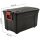 IRIS Ohyama Multi Aufbewahrungsbox 110,0 l schwarz, rot 44,5 x 75,0 x 44,5 cm, 1 St.