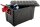 IRIS Ohyama Multi Aufbewahrungsbox 110,0 l schwarz, rot 44,5 x 75,0 x 44,5 cm, 1 St.