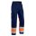 BLAKLÄDER® unisex Warnschutzhose 1564 marine, orange Größe 54