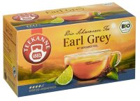 TEEKANNE Bio Schwarzer Tee Earl Grey Bio-Tee 20 Portionen