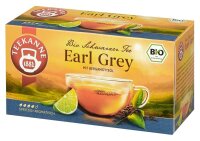 TEEKANNE Bio Schwarzer Tee Earl Grey Bio-Tee 20 Portionen