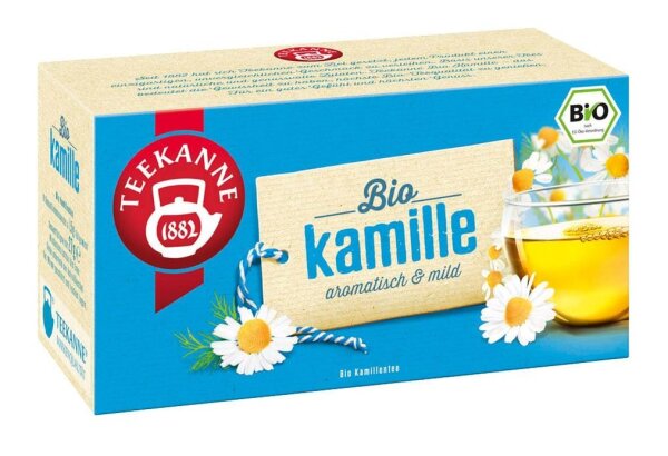 TEEKANNE Kamille Bio-Tee 18 Portionen