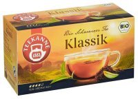 TEEKANNE Bio Schwarzer Tee Klassik Bio-Tee 20 Portionen