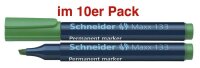 Schneider Maxx 133 Permanentmarker grün 1,0 - 4,0...