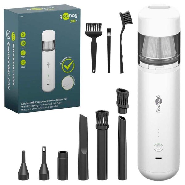 goobay Advanced 77828, 80W Akku-Handstaubsauger