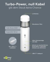 goobay Advanced 77828, 80W Akku-Handstaubsauger