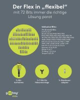 goobay Bit-Set 77843, 75-teilig