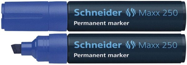 Schneider Maxx 250 Permanentmarker blau 2,0 - 7,0 mm, 1 St.