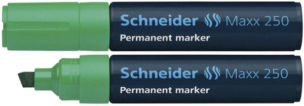 Schneider Maxx 250 Permanentmarker grün 2,0 - 7,0 mm, 1 St.