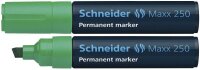 Schneider Maxx 250 Permanentmarker grün 2,0 - 7,0...