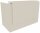 Quadrifoglio Empfangstheke gerade, ulme 166,0 x 88,0 x 113,0 cm
