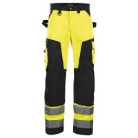 BLAKLÄDER® Herren Warnschutzhose 1566 gelb,...