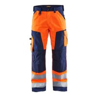 BLAKLÄDER® Herren Warnschutzhose 1566 orange,...