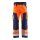 BLAKLÄDER® Herren Warnschutzhose 1566 orange, marine Größe 32