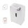 HSM shredstar X12pro Aktenvernichter mit Partikelschnitt P-5, 2 x 15 mm, bis 12 Blatt, weiß