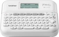 brother P-touch D410 Beschriftungsgerät weiß