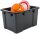 3 IRIS Ohyama DIY SK-210 Aufbewahrungsboxen 3x 21,0 l schwarz, grau, rot 29,7 x