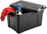 IRIS Ohyama Multi Aufbewahrungsboxen 3x 60,0 l schwarz,...