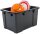 3 IRIS Ohyama DIY SK-450 Aufbewahrungsboxen 3x 50,0 l schwarz, grau, rot 38,5 x