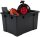 3 IRIS Ohyama DIY SK-450 Aufbewahrungsboxen 3x 50,0 l schwarz, grau, rot 38,5 x