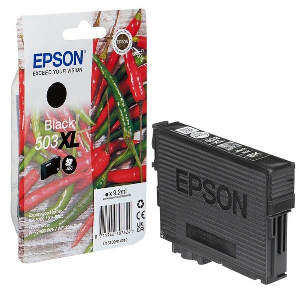 EPSON 503XL/T09R14 (Peperoni) schwarz Druckerpatrone