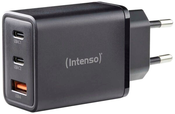 Intenso W65ACC GaN Ladeadapter schwarz, 65 Watt