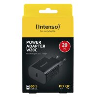 Intenso W20C Ladeadapter schwarz, 20 Watt