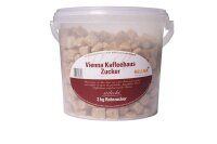HELLMA  Rohrzucker Würfelzucker, 2x 2,0 kg