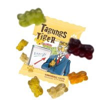 HELLMA Tagungstiger Fruchtgummi 100 St./850,0 g, 100 St.