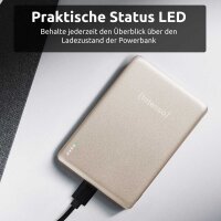 Intenso MW5000 Powerbank 5.000 mAh champagner