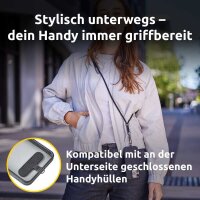 Intenso Charging Lanyard Handykette Ladekabel schwarz, Kabellänge: 1,65 m, 60 Watt