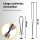 Intenso Charging Lanyard Handykette Ladekabel schwarz, Kabellänge: 1,65 m, 60 Watt