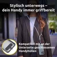 Intenso Charging Lanyard Handykette Ladekabel grün, Kabellänge: 1,65 m, 60 Watt