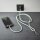 Intenso Charging Lanyard Handykette Ladekabel grün, Kabellänge: 1,65 m, 60 Watt
