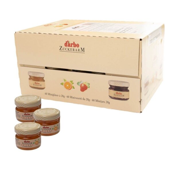 d’arbo  NaturreinOrange  Konfitüre, 60 St.