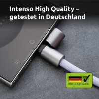 Intenso Charging Lanyard Handykette Ladekabel lila, Kabellänge: 1,65 m, 60 Watt