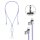 Intenso Charging Lanyard Handykette Ladekabel lila, Kabellänge: 1,65 m, 60 Watt