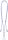 Intenso Charging Lanyard Handykette Ladekabel lila, Kabellänge: 1,65 m, 60 Watt