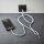 Intenso Charging Lanyard Handykette Ladekabel lila, Kabellänge: 1,65 m, 60 Watt