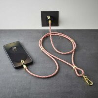 Intenso Charging Lanyard Handykette Ladekabel neon mix, Kabellänge: 1,65 m, 60 Watt