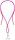Intenso Charging Lanyard Handykette Ladekabel neon pink, Kabellänge: 1,65 m, 60 Watt