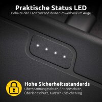 Intenso B10000 Powerbank 10.000 mAh schwarz