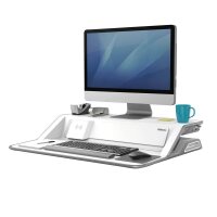 Fellowes Monitorständer Lotus DX Sitz-Steh Workstation weiß
