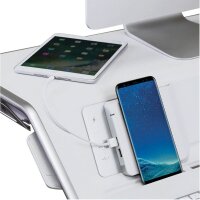 Fellowes Monitorständer Lotus DX Sitz-Steh Workstation weiß