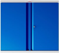 phoenix Stahlschrank SCL0891GBK grau, blau 1 Fachboden 91,5 x 37,0 x 83,0 cm, zerlegt